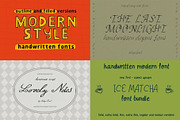 Font Bundle 16 in 1 +extra, a Handwritten Font by Ashiya Pixel (Thumbnail 4 of 7)