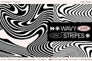 Wavy Stripe Texture & Distorted Line, a Texture Graphic by Oksana Trygub (Thumbnail 1 of 14)
