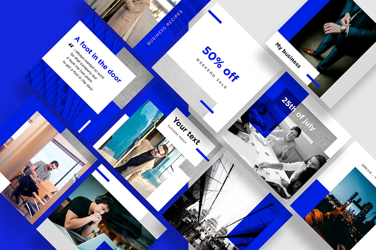 Business - template for instagram, a Social Media Template by Digital Breath templates (Photo 3 of 4)