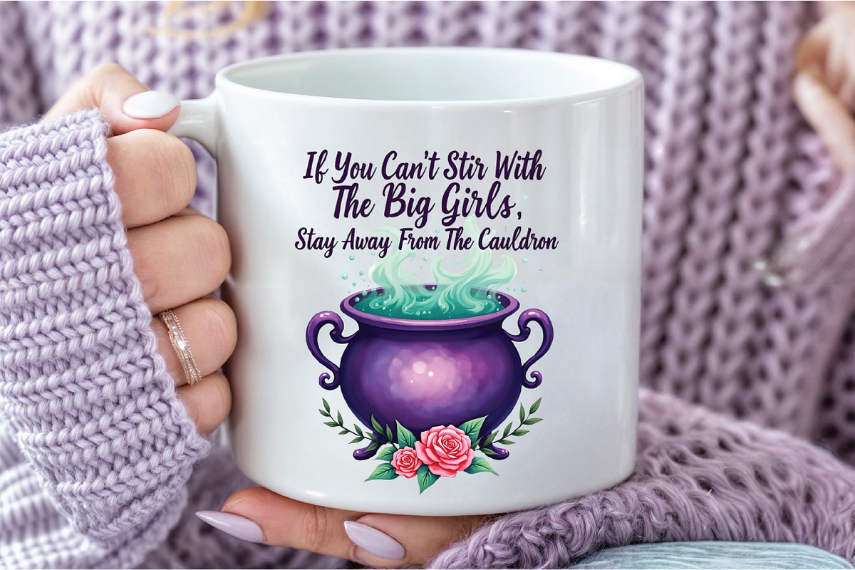 Stay Away from the Cauldron, an Illustration by Libby Wishes (Photo 5 of 5)