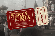 Carnival Lights - Decorative Serif, a Serif Font by Bale Type (Thumbnail 6 of 9)