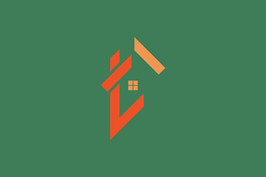 Creative T and L House Logo Design, a Branding & Logo Template by Salman Shop