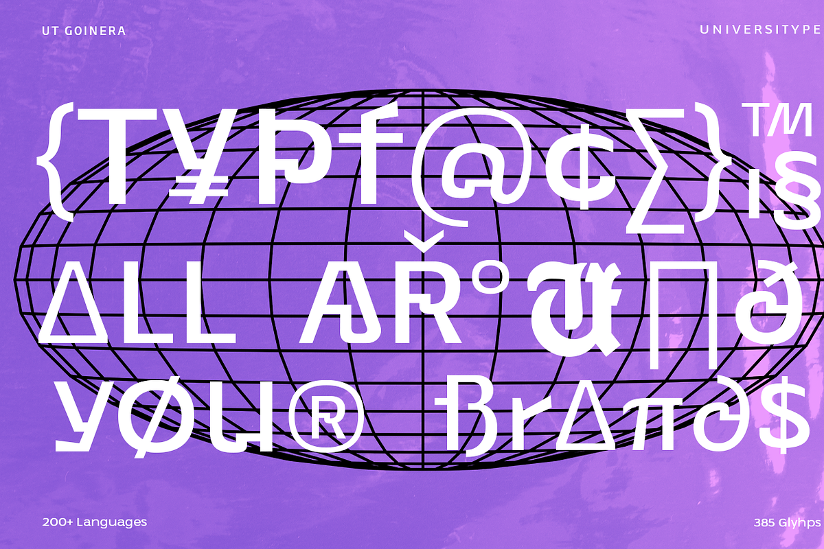UT Goinera - A Unique Display Sans, a Sans Serif Font by Universitype (Photo 13 of 14)