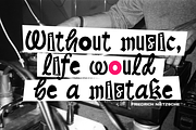 Sound Distortion Mixed Font, a Font by Ronny Studio (Thumbnail 2 of 8)