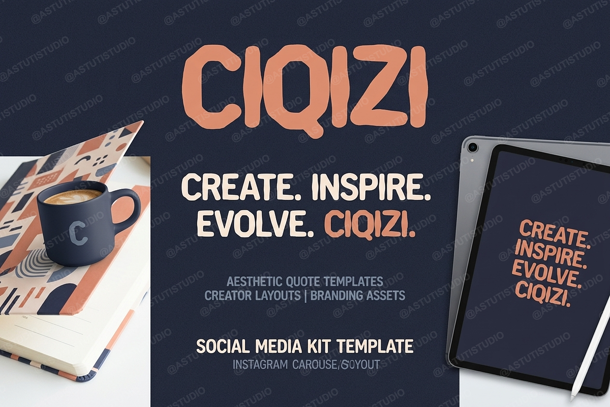 Ciqizi | Elegant Modern Serif, a Serif Font by Astuti Studio (Photo 6 of 25)