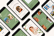 Matcha Latte Instagram Bundle| Canva, a Social Media Template by DesignbySamVN (Thumbnail 3 of 10)