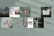LuxeSerenity | Candle Canva Template, a Social Media Template by prajapixels (Thumbnail 3 of 5)