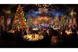 event invitation holiday party ai, a Holiday Photo by pikepicture