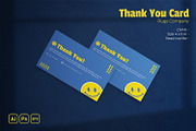 Rugs Company Thank You Card, a Card Template by Fannan Studio (Thumbnail 2 of 3)