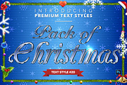 Christmas Pack #2 - Text Styles, a Layer Style Add-On by Jonas Stensgaard (Thumbnail 21 of 23)