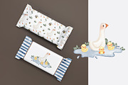 Baby Ducks watercolor set, an Animal Illustration by Estudio 812 (Thumbnail 8 of 8)