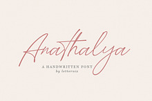 Anathalya Script Font