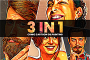 BUNDLE! 18 in 1 Oil Painting Effect, an Action Add-On by U_Design (Thumbnail 18 of 19)