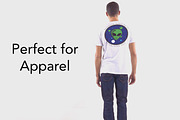 Alien T-shirt Design Template, an Illustration by Aurum Creative (Thumbnail 2 of 2)