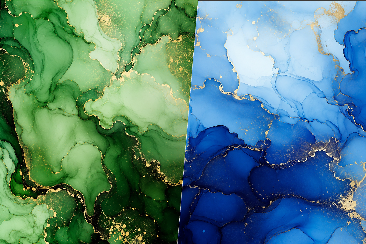 Alcohol Ink Abstract Digital Paper, a Texture Graphic by Printable Design Store (Photo 3 of 4)