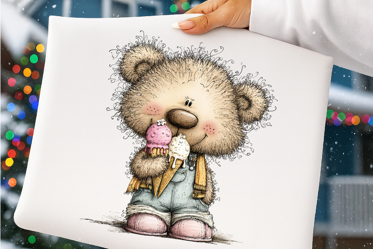 Whimsical summer woodland animals, an Illustration by SinaCreation (Photo 7 of 11)