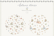 Autumn Stories. Watercolor Animals, an Animal Illustration by Kreker Kate (Thumbnail 4 of 13)