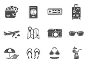 Vacation and Tourism Themes, an Outline Icon by TAlex (Thumbnail 2 of 6)