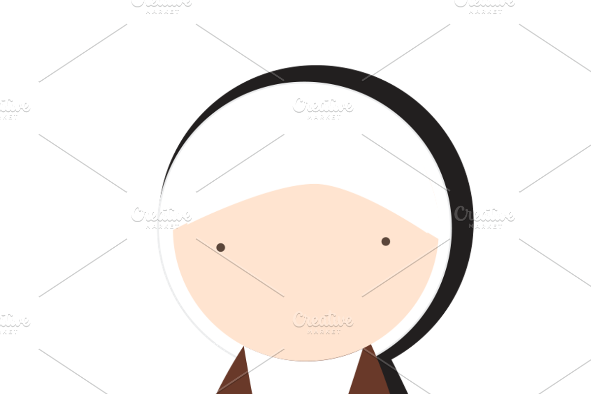 Catholic Saint Peg Doll Images, an Illustration by beaheart (Photo 2 of 2)