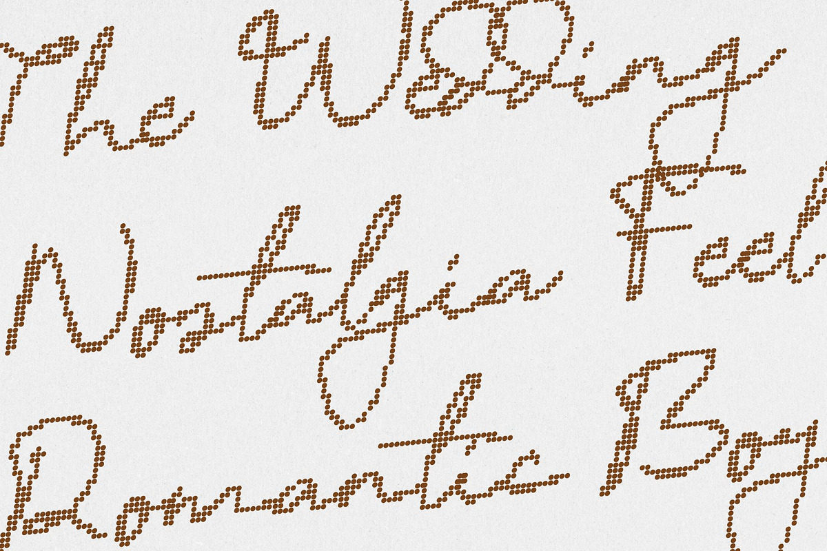 CS Ariana Disco, a Script Font by Craft Supply Co. (Photo 3 of 8)