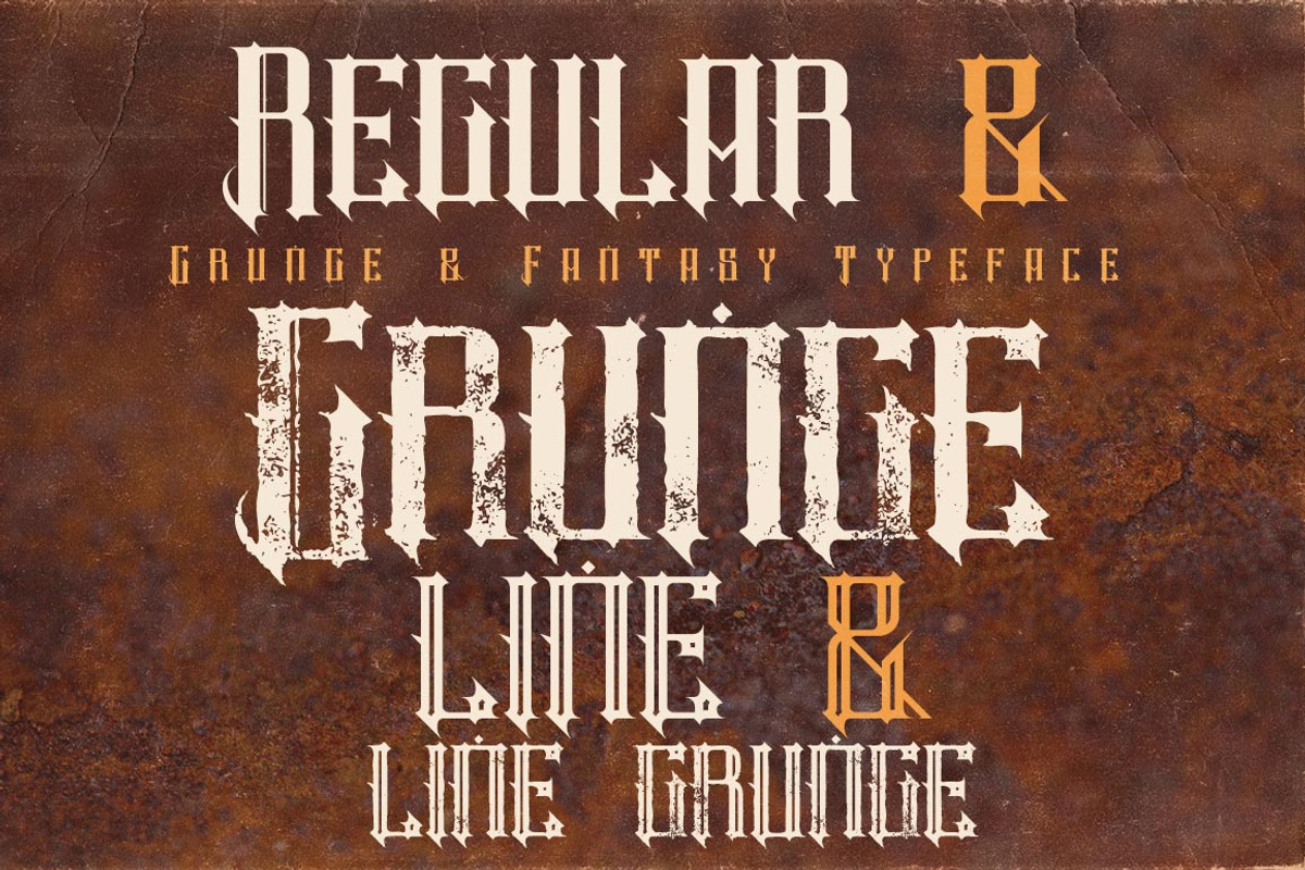 Timor - Vintage Style Font preview 2