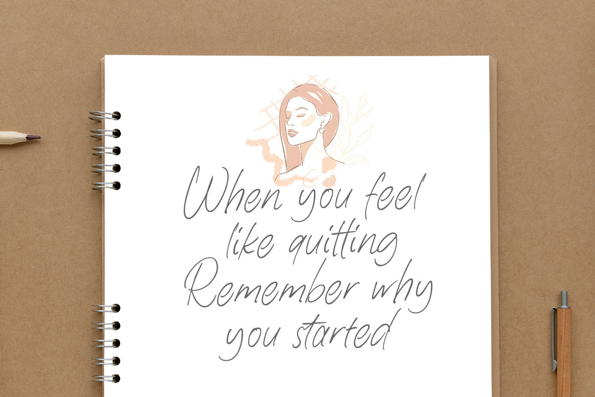 Kaeliwritten - Handwritten Typeface, a Script Font by Littlehand (Photo 2 of 9)