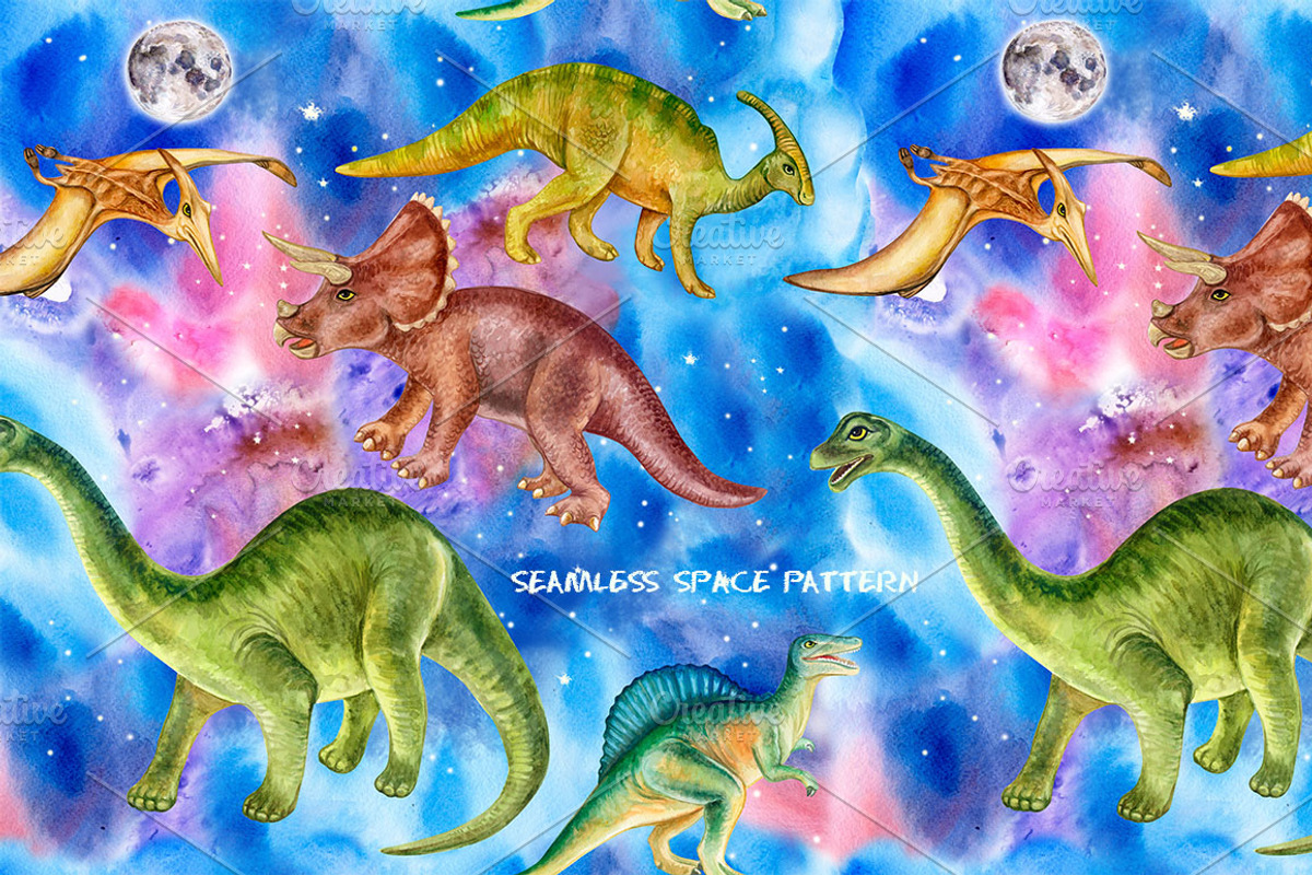 20% OFF! Jurassic World, an Animal Illustration by Watercolor dreams (Photo 3 of 6)