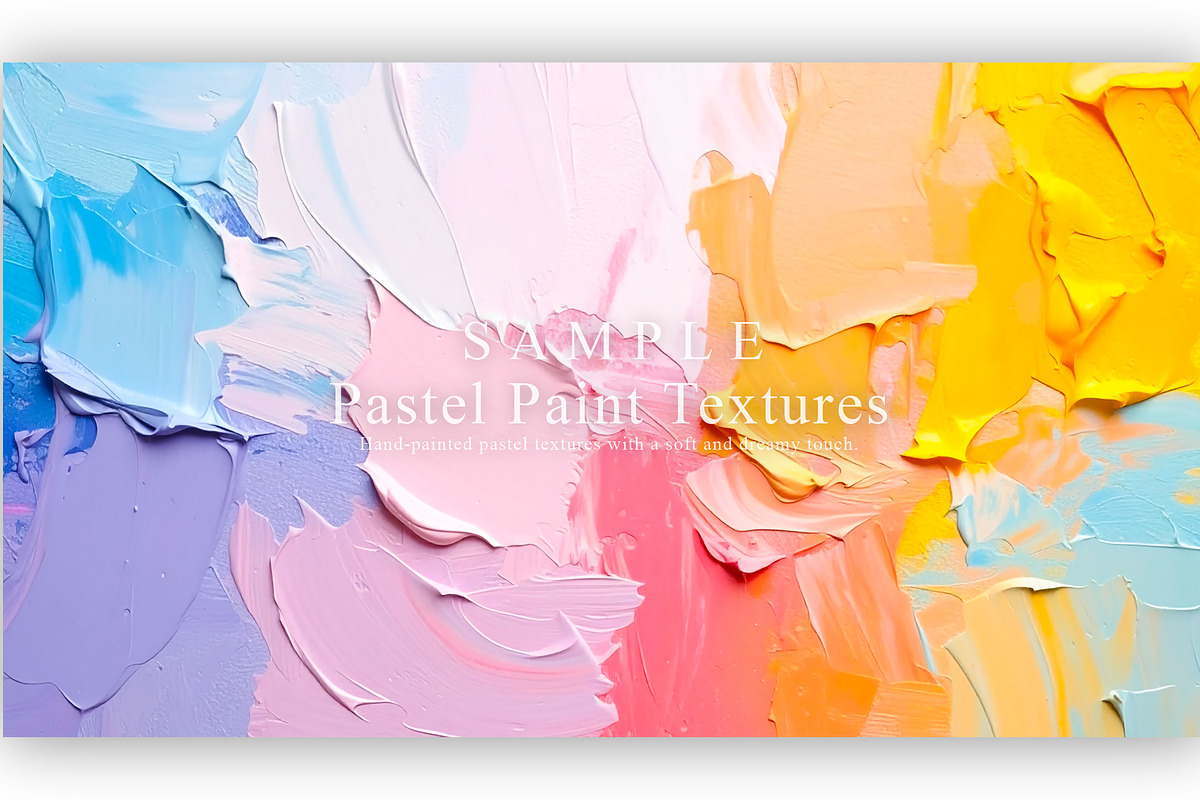 16 Pastel Paint Textures, a Texture Graphic by NOMO DESIGN (Photo 10 of 17)
