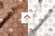Cozy Christmas - Clipart & Patterns, an Illustration by JT_Design_Art (Thumbnail 11 of 11)