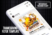 Thanksgiving Flyer Template, a Templates & Theme by MithilaCreation (Thumbnail 4 of 6)