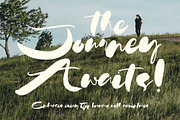 Bostania - Bold Brush Font, a Handwritten Font by Inviline.co (Thumbnail 9 of 10)