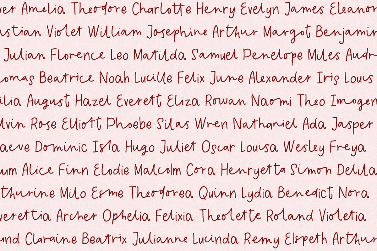 Evermore Script Font, a Handwritten Font by Beck McCormick (Photo 5 of 10)
