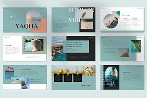 Yaqha - Summer Aesthetic Powerpoint