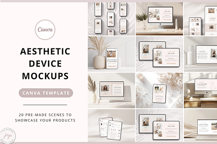 Digital Device Mockups Canva