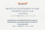 Dilland Font Duo, a Font by BodigStd (Thumbnail 7 of 7)