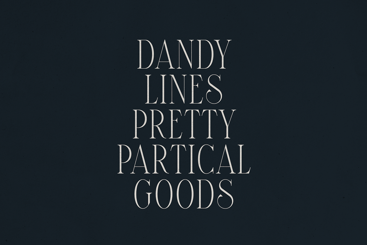 Font Bundle Vol.07 - 8 Premium Fonts, a Serif Font by Only Fonts (Photo 24 of 26)