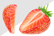 8 cut strawberries, an Object Graphic by Fruits+Veggies (Thumbnail 5 of 6)