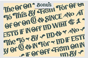 The Bodbug Typeface, a Serif Font by Khoir (Thumbnail 10 of 13)