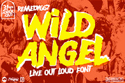 Wild Agel - Summertime Biker Font, a Handwritten Font by Remedy667 (Thumbnail 1 of 10)