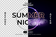Summer Text Effect Neon Style, a Layer Style Add-On by Mockmenot (Thumbnail 2 of 2)