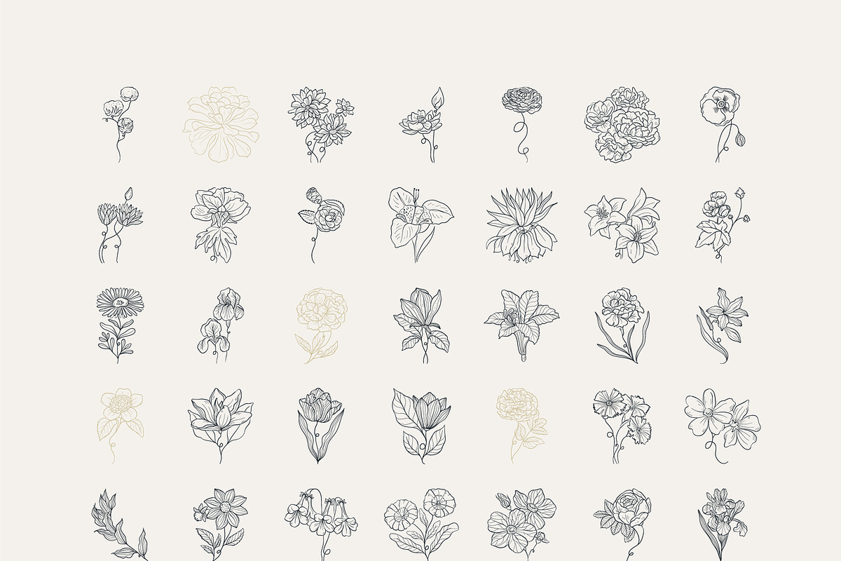 Elegant Floral | Logo Kit, a Branding & Logo Template by KetteCreate (Photo 20 of 23)