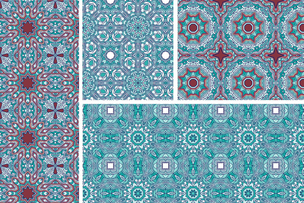 Set of 12 seamless patterns, a Pattern Graphic by Quetzal Art (Photo 7 of 7)