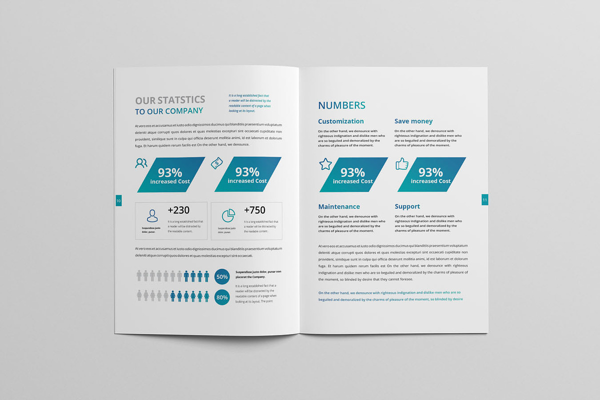 Company Profile Template, a Brochure Template by Taiffco (Photo 8 of 8)