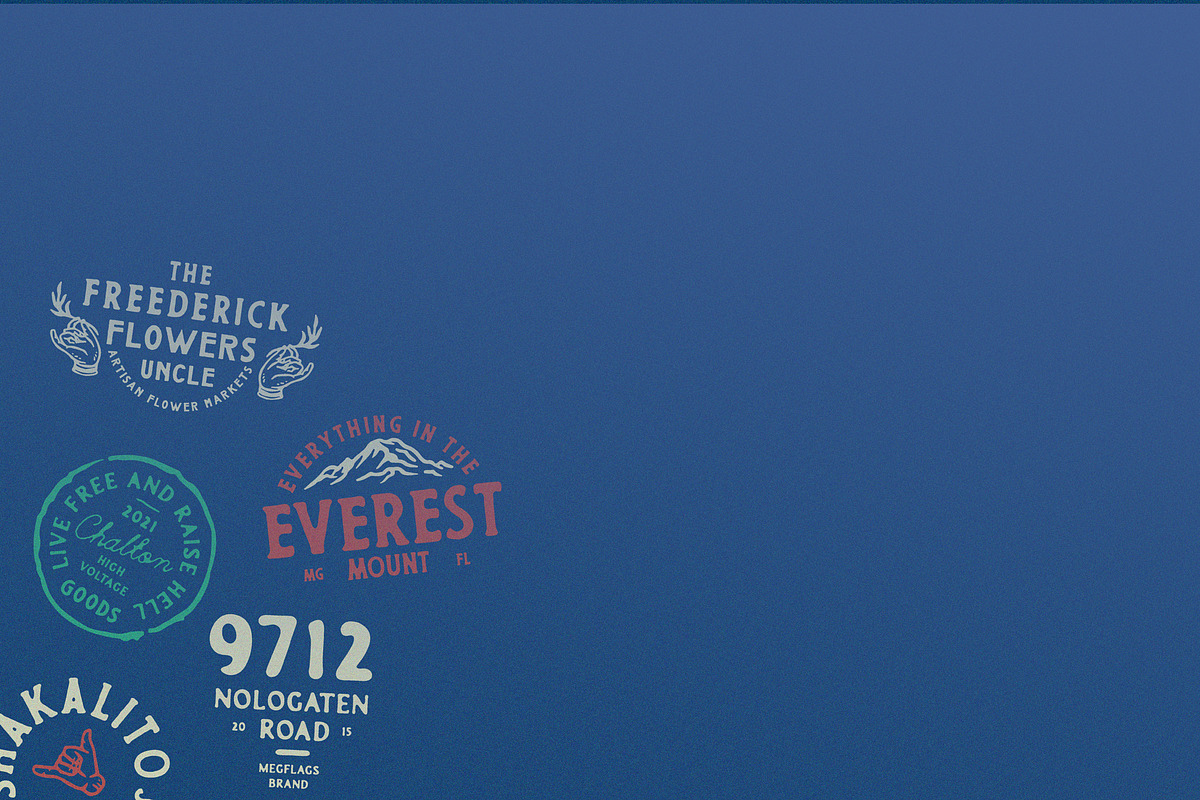 Badfest 50 Badge/Logo Templates, a Branding & Logo Template by Megflags (Photo 7 of 10)