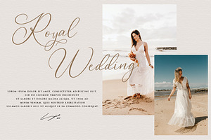 Dagtton - Wedding Calligraphy Font