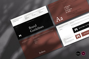 Minimal Brand Guidelines, a Presentation Template by Occy Design (Thumbnail 1 of 9)