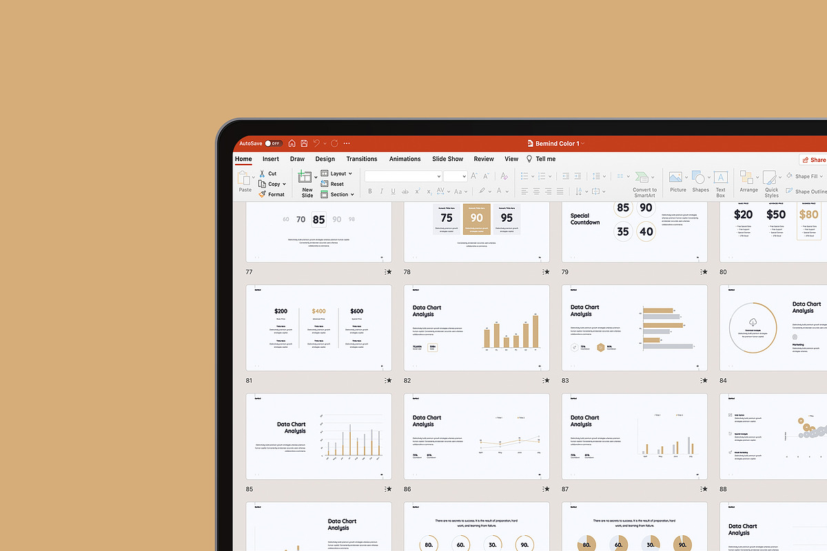 BeMind - Minimal & Creative Template, a Presentation Template by UDEA Store (Photo 9 of 18)