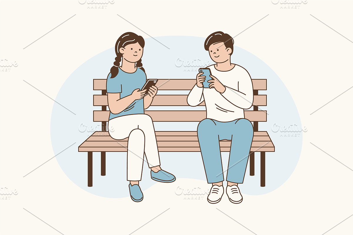 The Screen Divide Illustration, an Object Graphic by Jump Studio (Photo 11 of 12)