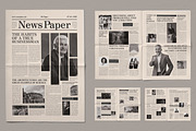 Classic And Professional Newspaper, a Magazine Template by ContestDesign (Thumbnail 1 of 2)
