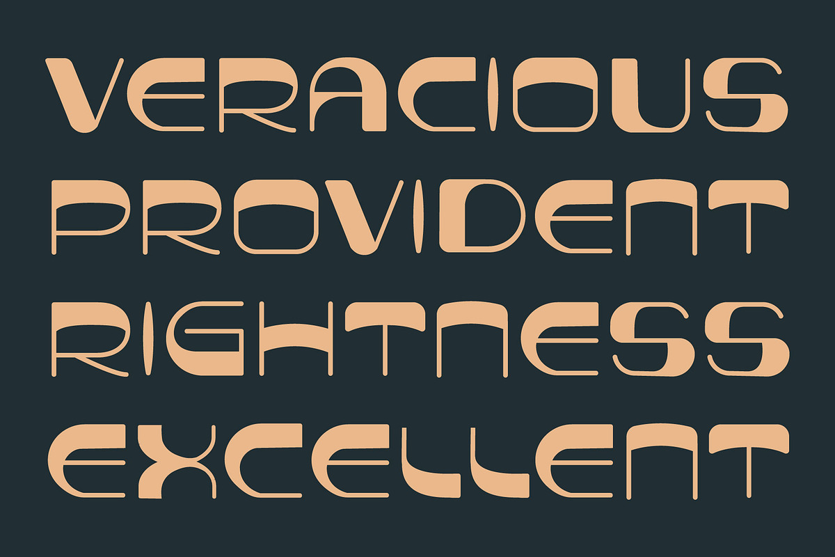Bourgie Deco a ArtDeco Font, a Serif Font by Rasiorise Studio (Photo 2 of 9)